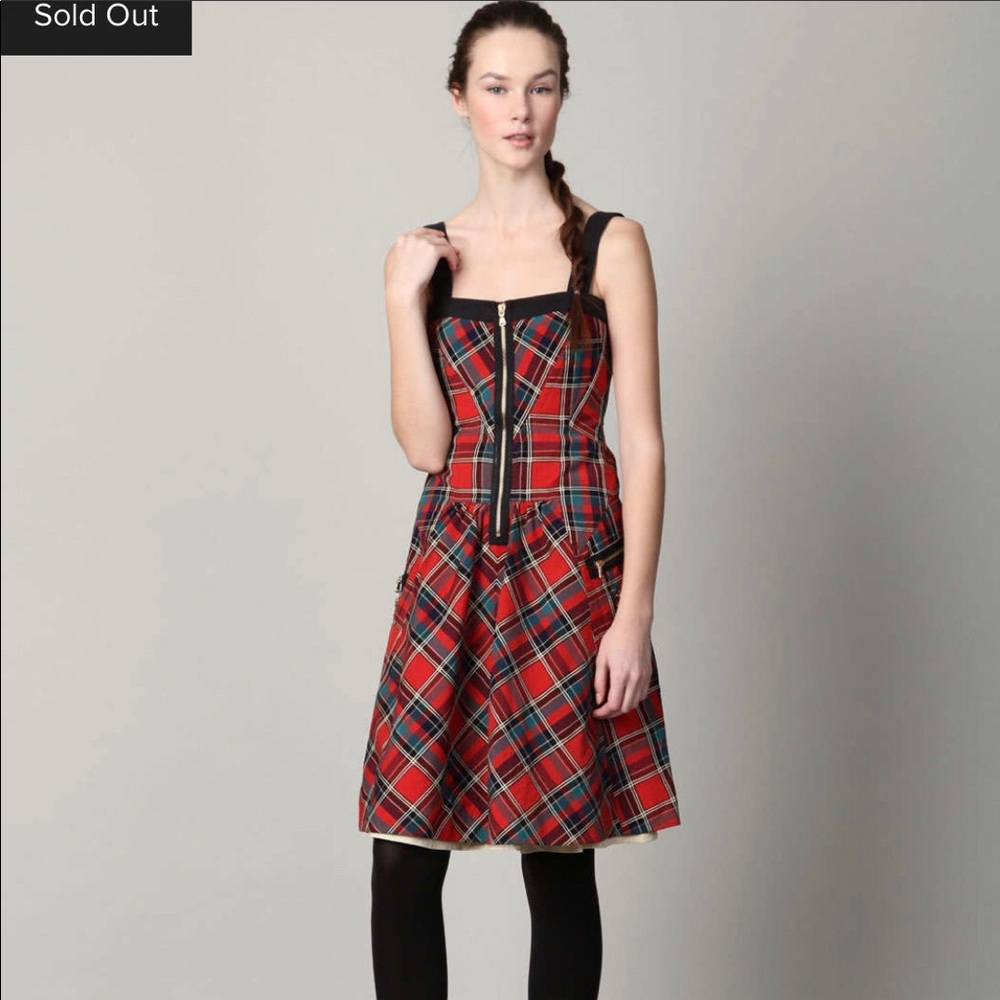 ISO Marc by Marc Jacobs Ridley Tartan Wool Dress